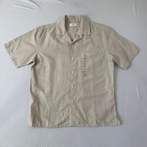 Uniqlo Men's Cotton Linen Button Up